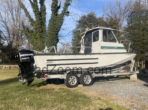 Boston Whaler Frontier 25 tekniske specifikationer 